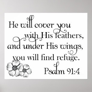 Psalm 91:4 Print
