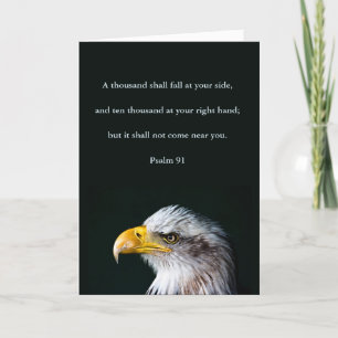 Psalm 91 for Protection   Spiritual Encouragement Card