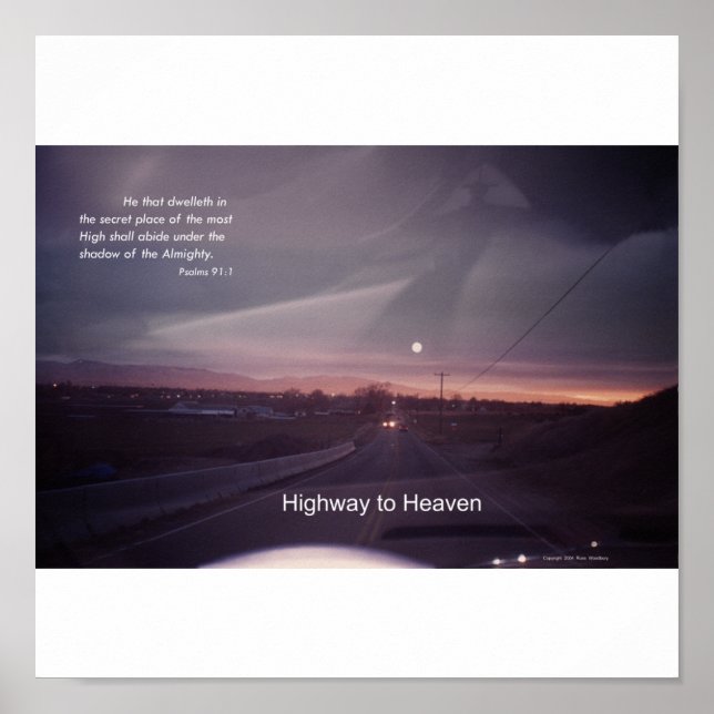 Psalm 91 Highway to Heaven Poster (Front)