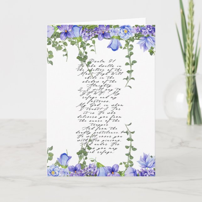 Psalm 91 invitation (Front)