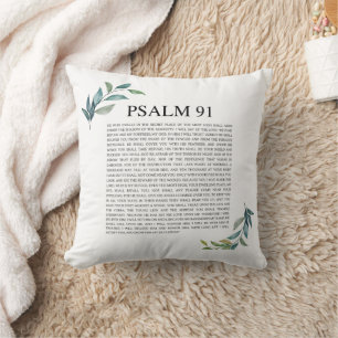 Psalm 91 NKJV Cushion