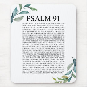 Psalm 91 NKJV Mouse Mat