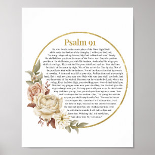 Psalm 91 NKJV Poster