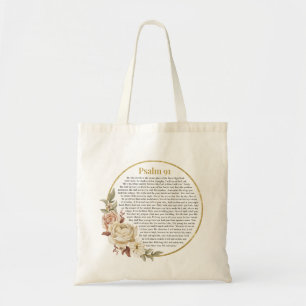 Psalm 91 NKJV Tote Bag