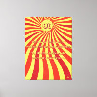 Psalm 91 No Harm Retro Vintage Summer Sunburst