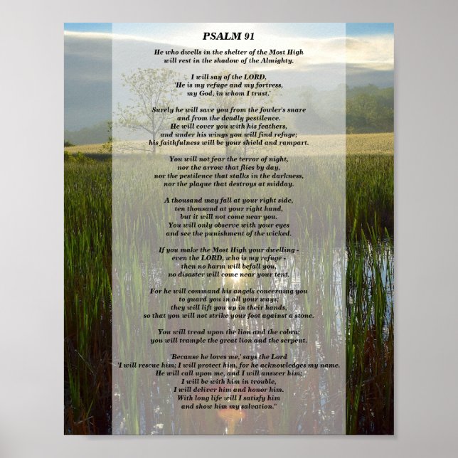 Psalm 91 poster (Front)