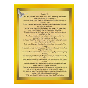 Psalm 91 poster