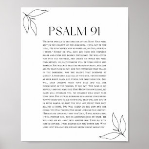 Psalm 91  poster