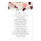 Psalm 91 Scripture Burgundy Blush Floral