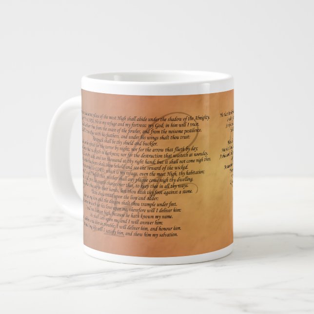 Psalm 91 Speciality Mug (Front Left)