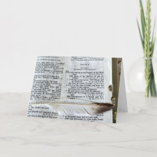 Psalm 91 - Sympathy Card