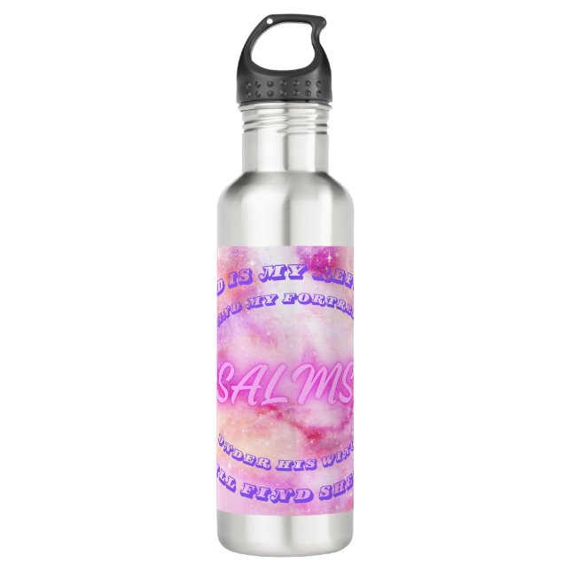 Psalm 91 The Lord  710 Ml Water Bottle (Front)