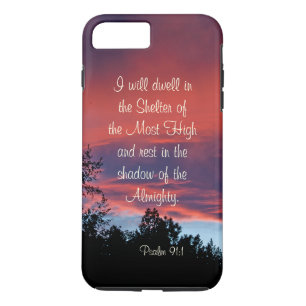Psalm 91 Those who dwell in the secret place, iPhone 8 Plus/7 Plus Case