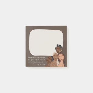 Psalm 91, TPT Black Women Large Checklist Post-it Notes