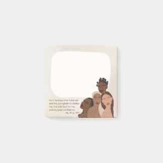 Psalm 91, TPT Black Women Large Post-it Notes
