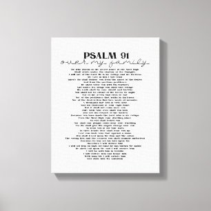 Psalm 91 Wall Decor Over Your Family