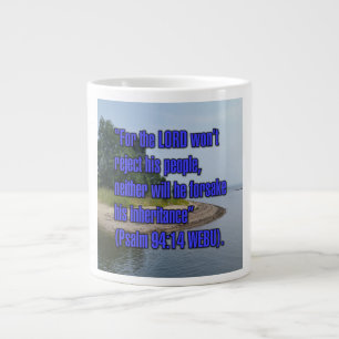 Psalm 94:14 WEBU Mug