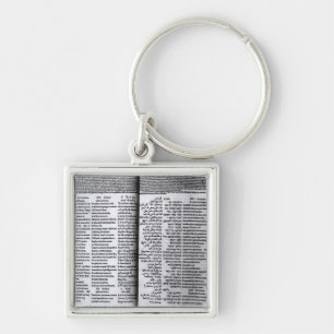 Psalm of David: Psalterim Octaplums, 1516 Key Ring
