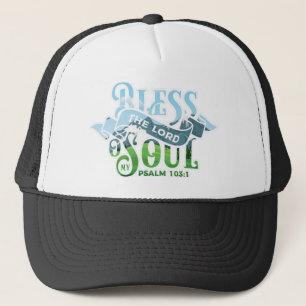 Psalms 103 Christian Design Trucker Hat