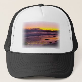 Psalms 113:3 trucker hat