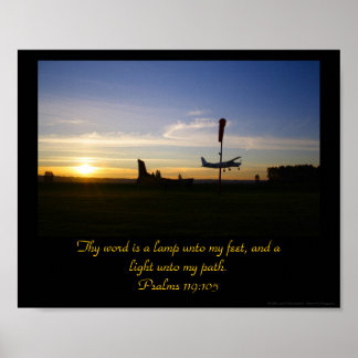 Psalms 119:105 poster