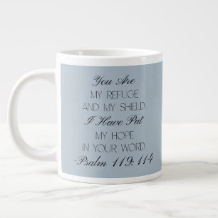 Psalms 119:114 Hope Bible Verse Mug