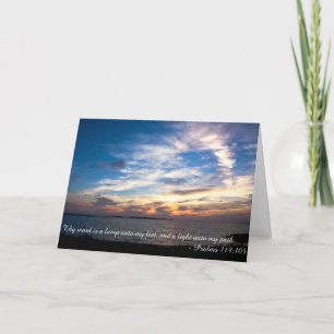 Psalms 119 Note Card