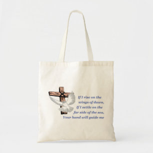 Psalms 139:9 tote bag