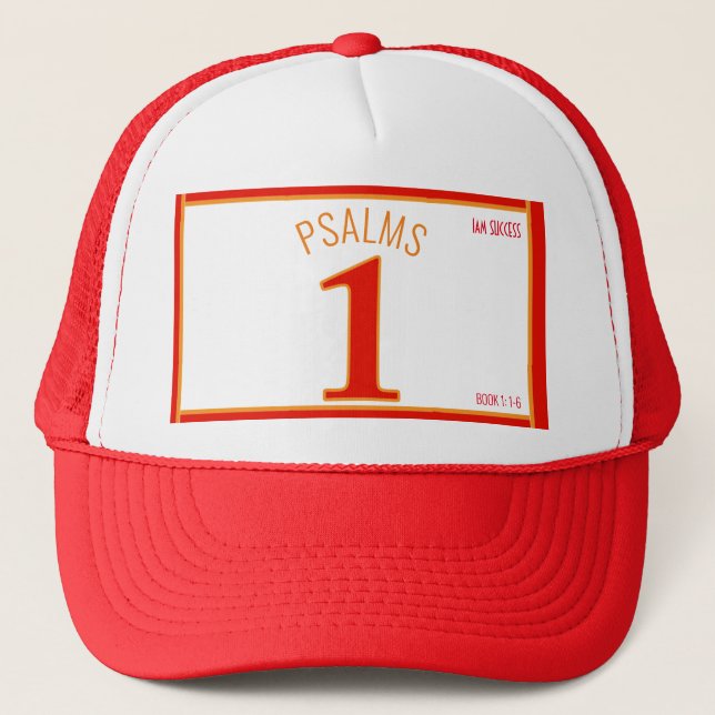 PSALMS 1 TRUCKER HAT (Front)