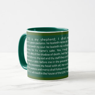 Psalms 23 (Eng) Coffee Mug