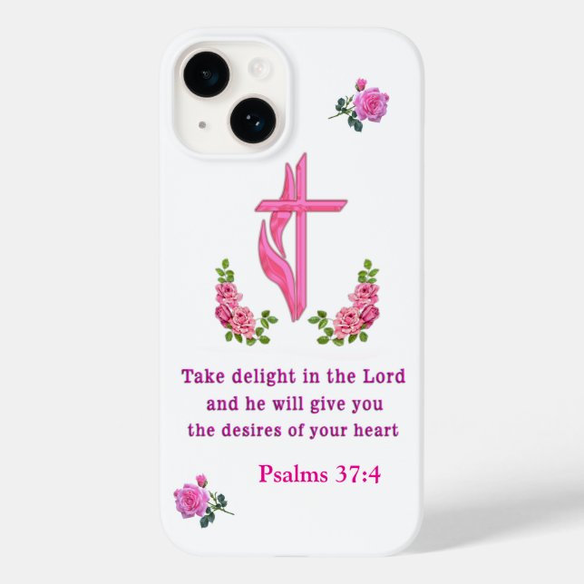 Psalms 37:4  Case-Mate iPhone case (Back)