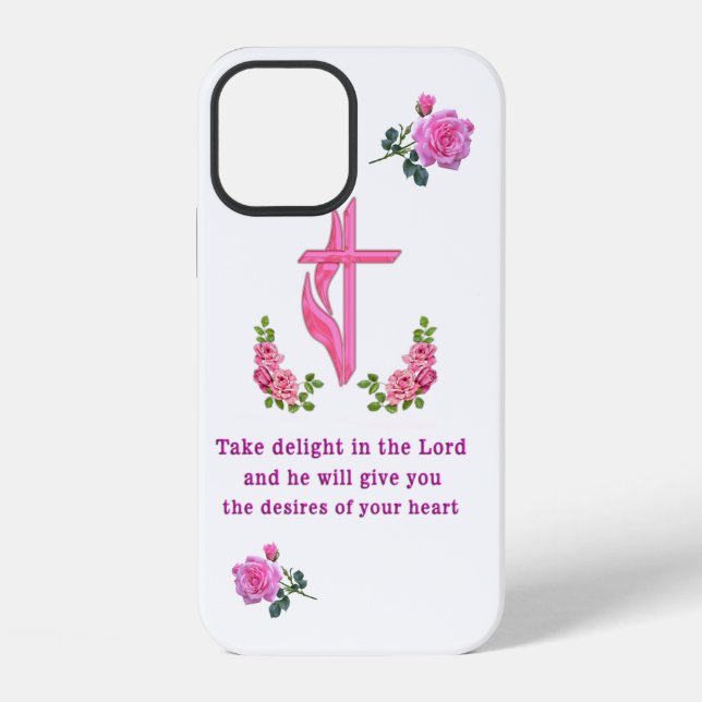 Psalms 37:4  iPhone case (Back)