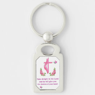 Psalms 37:4  key ring