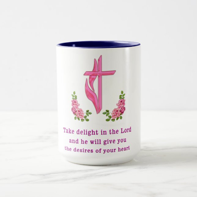 Psalms 37:4  mug (Center)