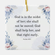Psalms 46:5 Bible Verse God Is Within Her KJV