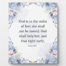 Psalms 46:5 Bible Verse God Is Within Her KJV