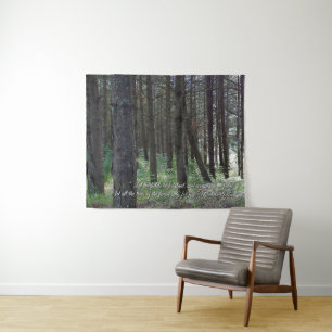 Psalms 96:12 Inspirational Tapestry