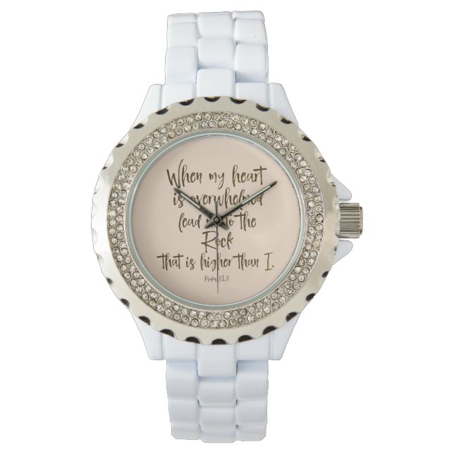 Psalms Bible Verse Watch (Front)