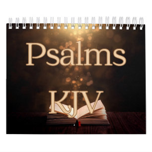 Psalms Bible Verses Collection Wall Calendar