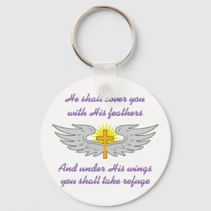 Psalms Verse Key Ring