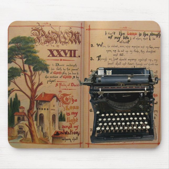 PSALMS XXVII MOUSE MAT (Front)