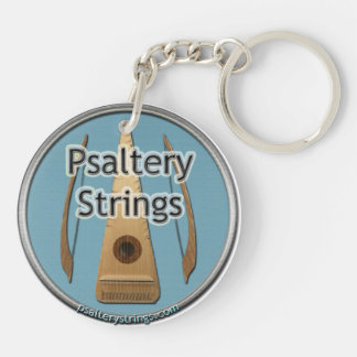 Psaltery Strings Network Logo Key Chain