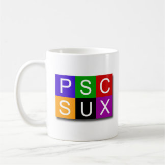 PSC SUX Classic White Mug