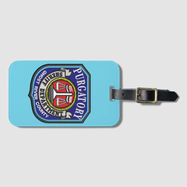 PSD Luggage tag (Front Horizontal)