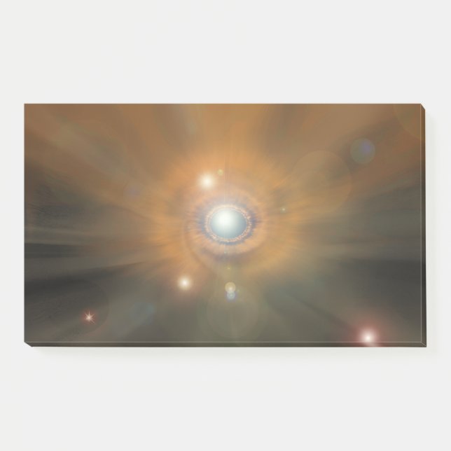 Pseudo-Andromeda Nebula Post-in Note (Front)