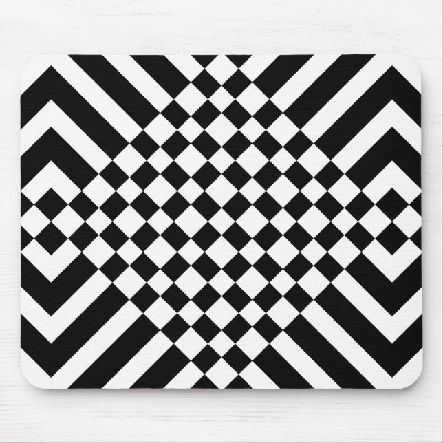 pseudo chessboard mouse mat (Front)