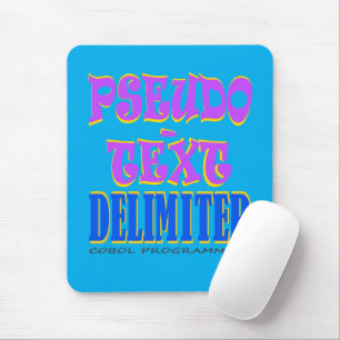 Pseudo-Text Delimiter in Cobol Programming Mouse Mat