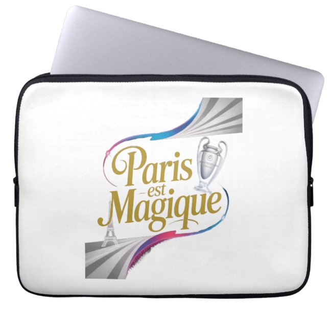 PSG Dominates Laptop Sleeve (Front)