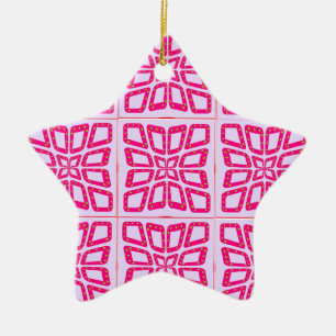 PSG Dots Pinched Tiles. Ceramic Tree Decoration