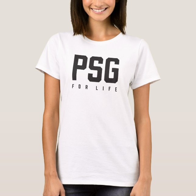 PSG For Life T-Shirt (Front)